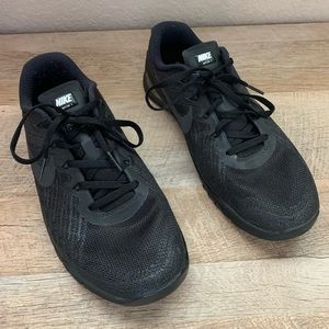 Nike Metcon 3 crosstainers triple Black!!! Men 8.5